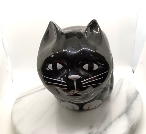 Vintage black white cat - vintage,