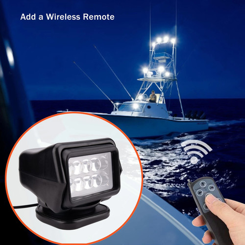 Led marine searchlight remote - searchlight,