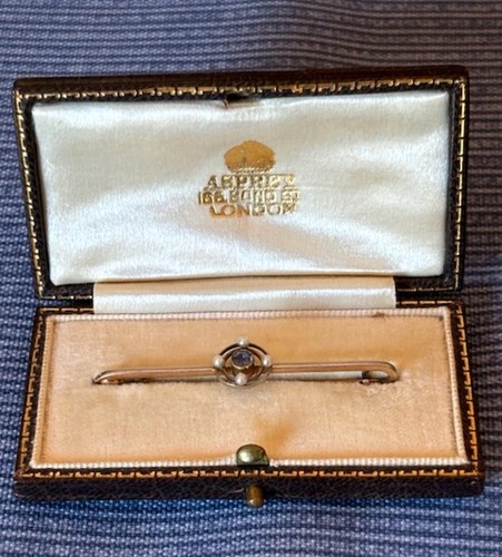 Antique asprey art deco 15ct - asprey,