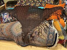 Exquisite Lacy Tasseled Cashmere And Super kid Mohair Shawl BN Ideal Xmas Gift 