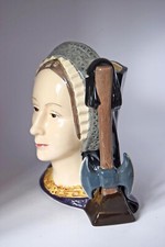 Lge Royal Doulton Anne Boleyn D6644 1976 by Douglas Pootle Character Toby Jug