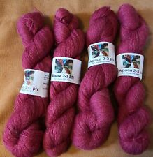 FIBRE HARVEST  Alpaca 2 - 3 ply yarn  (4 x 100g)