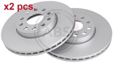 X2 PCS FRONT BRAKE DISC ROTOS