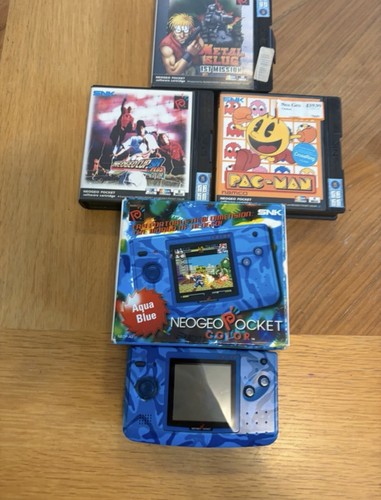 Snk neo geo pocket color - pocket, aqua