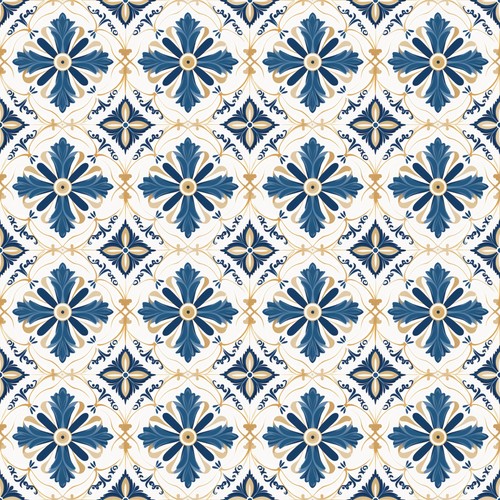 Delft tile stickers 48x - delft,