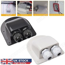 2x Waterproof Dual Cable Entry