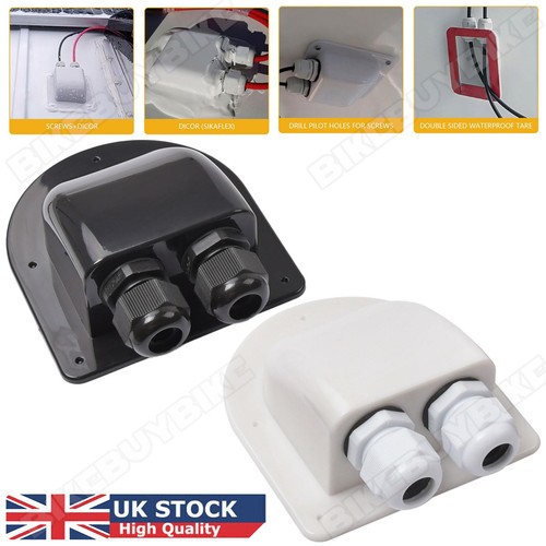 Waterproof dual cable entry - dual,