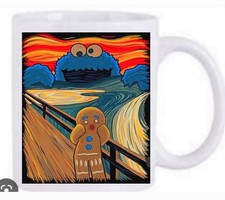 The Cookie Monster gingerbread