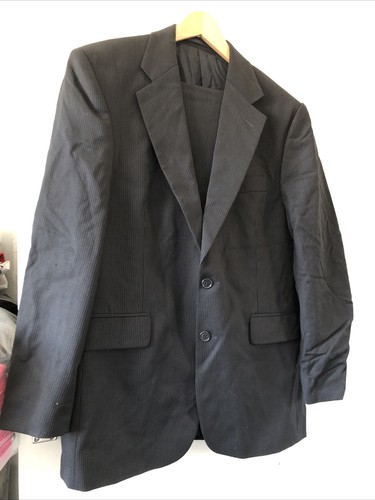 Mens black pinstripe - mens,