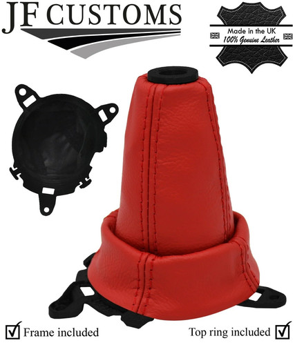 Red leather gear - leather,