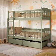 Wooden Bunk Bed Luna With
