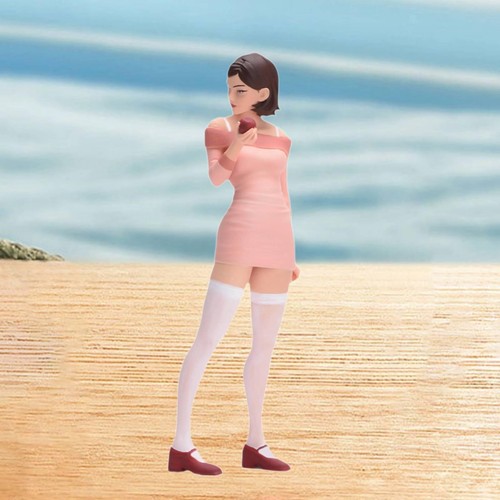 Short girl model dioramas - 1:18,