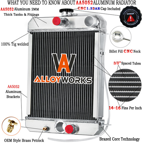 Tractor radiator for david - tractor,
