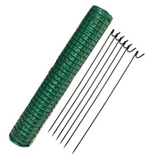 Green barrier mesh fencing - green,