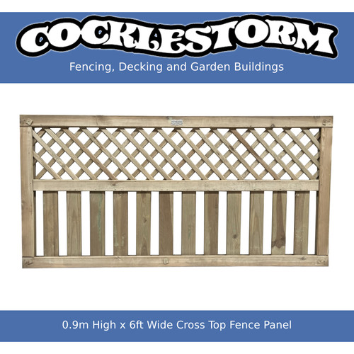 3ft high 6ft wide timber - 3ft,