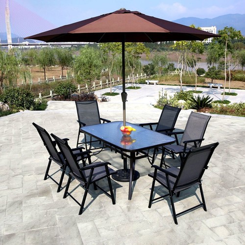 Seater metal garden dining - 2-6,