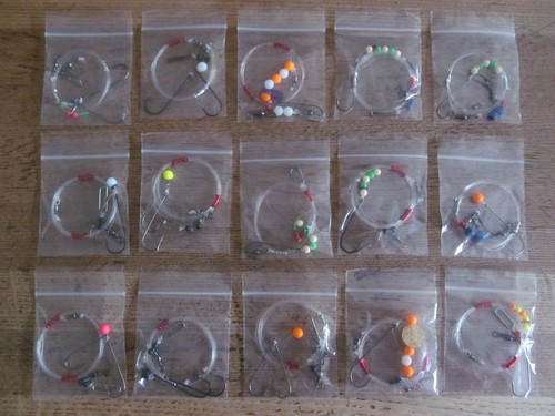 Sea fishing rigs - fishing, pulleys
