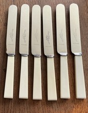 6 Antique Boxed Faux Bone