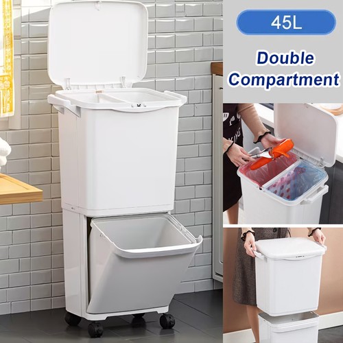 45l kitchen rubbish waste bin - 45l,
