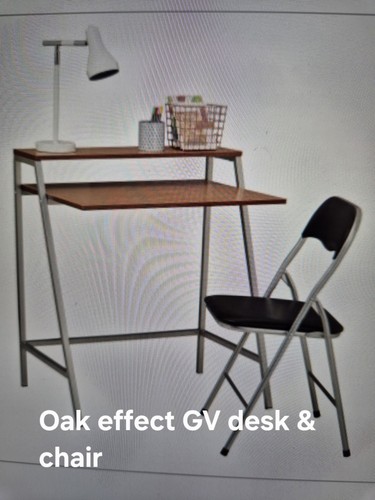 Habitat oak effect desk - effect,