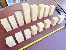 16no English boxwood chess