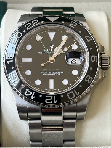 Rolex gmt master black - ii,