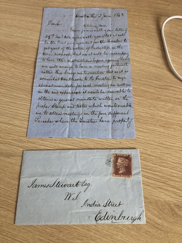 Victoria 1863 cover - gb,