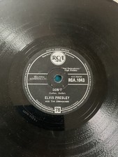 ELVIS PRESLEY - DON'T / I BEG OF YOU - 10" SHELLAC 78RPM RCA-1043