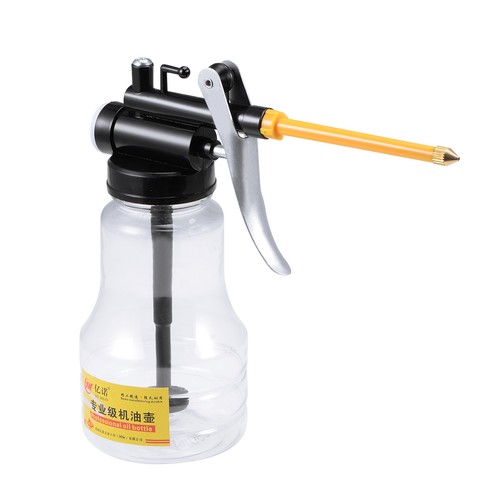 250ml transparent oil can - transparent, pump
