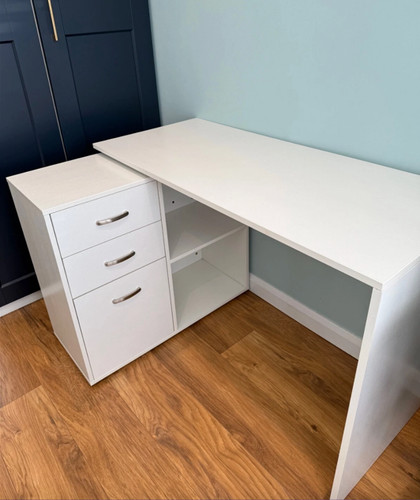 Large computer desk executive - large,
