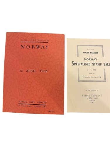 1958 robson lowe - robson, norway