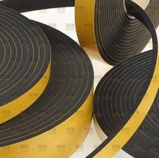 Neoprene Self Adhesive Backed Foam Sponge Strip Roll Sheet Tape Sticky Seal