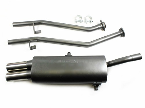 Sport exhaust 2x76mm for - for, 3