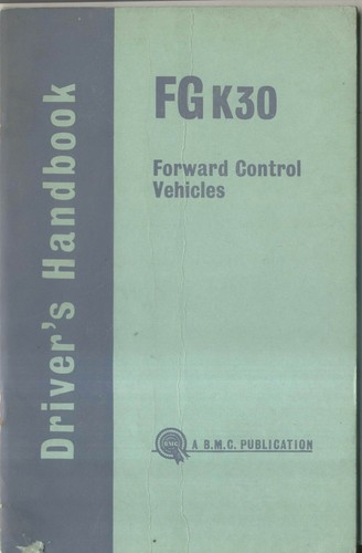 Bmc k30 truck 1963 original - fg,