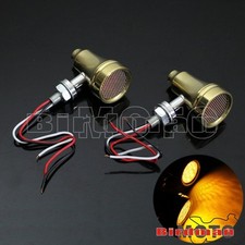 Pair turn signal - signal, brass
