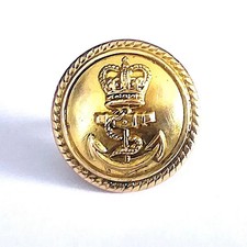 Royal Navy Tunic Button Pitt &