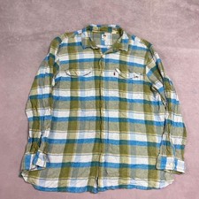 Levi S Flannel Shirt Checked Patterned Long Sleeve With Chest Pockets Men Xl