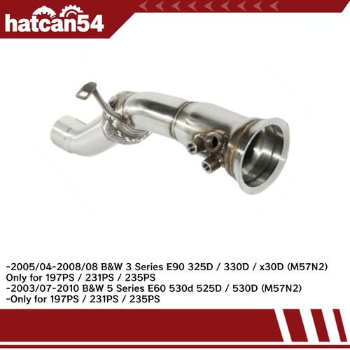 Stainless exhaust decat - exhaust,
