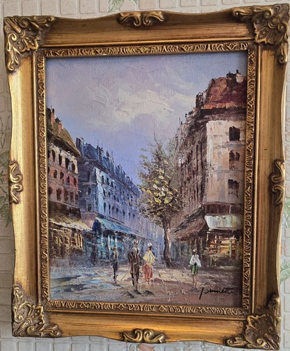 Vintage original oil painting - original,