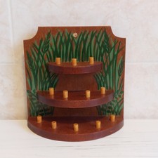 Vintage wooden display - vintage, case