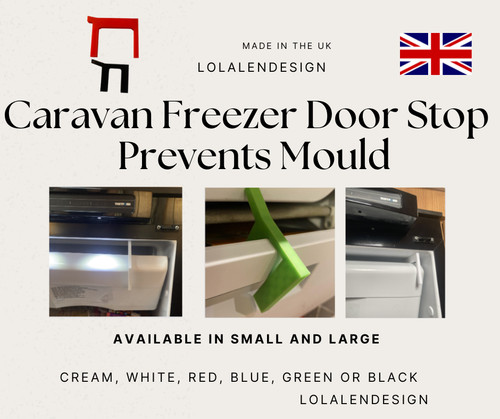 Caravan fridge freezer door - fridge,
