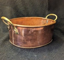 Antique Twin Handled Copper