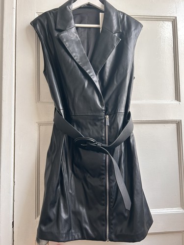 Zara new black - new, leather