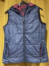 MUSTO ZP176 Blue Hooded Gilet