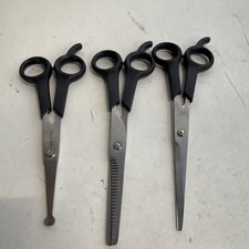 Professional 7.5" PET DOG Grooming scissors Cutting & Thinning & Curved shears
