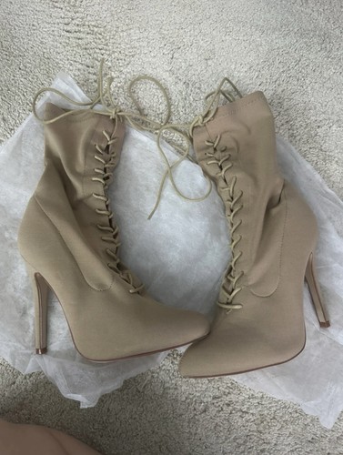 Pretty little thing nude beige - pretty,