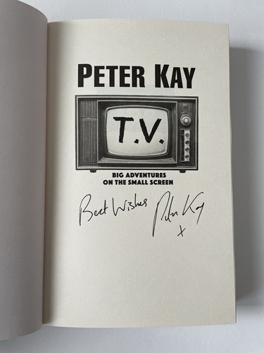 Peter kay autograph big - peter, “tv
