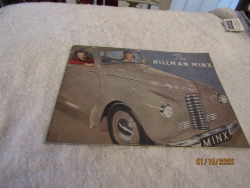 Vintage oem 1948 hillman minx - oem,