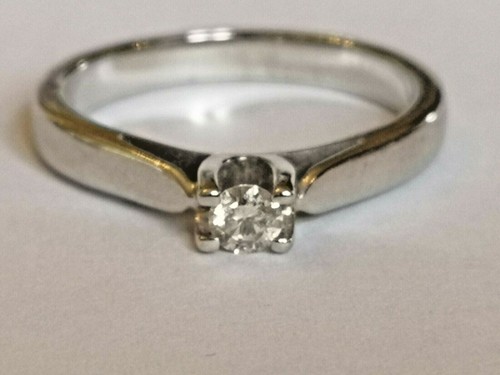 Diamond solitaire ring 15 - diamond, 0.15