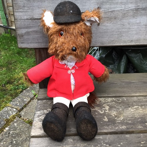 Vintage retro plush soft toy - vintage,